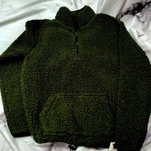 green bear coat
